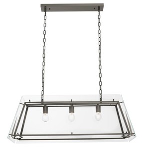 Casa Padrino Kronleuchter Bronze 100 x 40 x H. 36 cm - Luxus Wohnzimmer Möbel