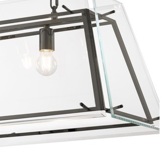 Casa Padrino Kronleuchter Bronze 100 x 40 x H. 36 cm - Luxus Wohnzimmer Möbel