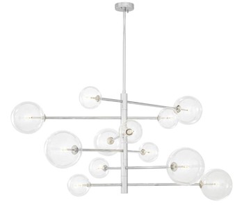 Casa Padrino Luxus Halogen Kronleuchter Silber Ø 130 x H. 67 cm - Luxus Qualität