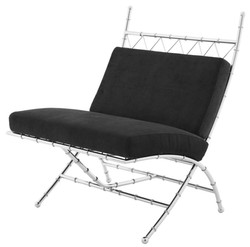 casa padrino luxus designer hotel wohnzimmer edelstahl stuhl klappstuhl möbel