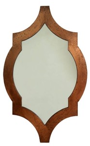 Casa Padrino Espejo de Pared estilo Art Déco, color Cobre, 78 x A. 126 cm Casa Padrino Espejo de Pared estilo Art Déco, color Cobre, 78 x A. 126 cm