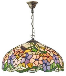 casa padrino luxus tiffany hängeleuchte hängelampe wohnzimmer hotel restaurant accessoires möbel