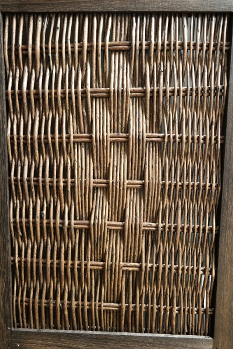 Casa Padrino Country Style Room Divider Brown 40 x 2 x H. 170 cm - Country Style Furniture Casa Padrino Country Style Room Divider Brown 40 x 2 x H. 170 cm - Country Style Furniture