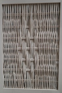Casa Padrino Landhausstil Raumteiler Paravent Antik Weiß 40 x 2 x H. 170 cm - Luxus Landhausmöbel