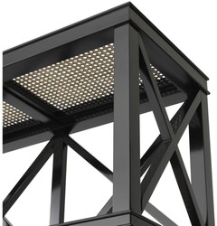 Casa Padrino Estantería de Lujo para Salón Negro / Natural 85 x 35 x H. 220 cm