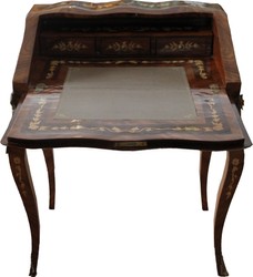 Casa Padrino Barocco Segretario Mogano Marrone L 70 x A 88 x P 53 cm- Segreteria stile antico Casa Padrino Barocco Segretario Mogano Marrone L 70 x A 88 x P 53 cm- Segreteria stile antico