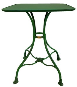 Casa Padrino Garden Table 60 x 60 x H. 75 cm - Various Colors - Wrought Iron Garden Furniture