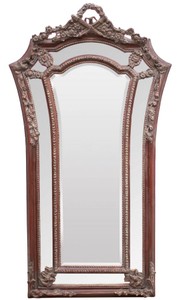 Casa Padrino miroir mural baroque brun rougeâtre 115 x H. 207 cm - Miroir de Style Baroque