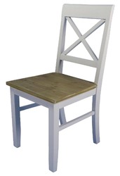 Casa Padrino Landhausstil Esszimmerstuhl Bretagne Weiß Naturfarben casa padrino landhausstil esszimmerstuhl ohne armlehnen holz esszimmer stuhl möbel