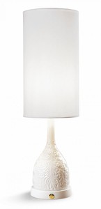 Casa Padrino lampe de table de luxe en porcelaine blanc H53 x 17 cm - lampe de table d'éclairage de luxe Casa Padrino lampe de table de luxe en porcelaine blanc H53 x 17 cm - lampe de table d'éclairage de luxe