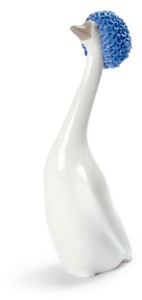 casa padrino luxus porzellan figur skulptur gans wohnzimmer hotel restaurant deko accessoires möbel