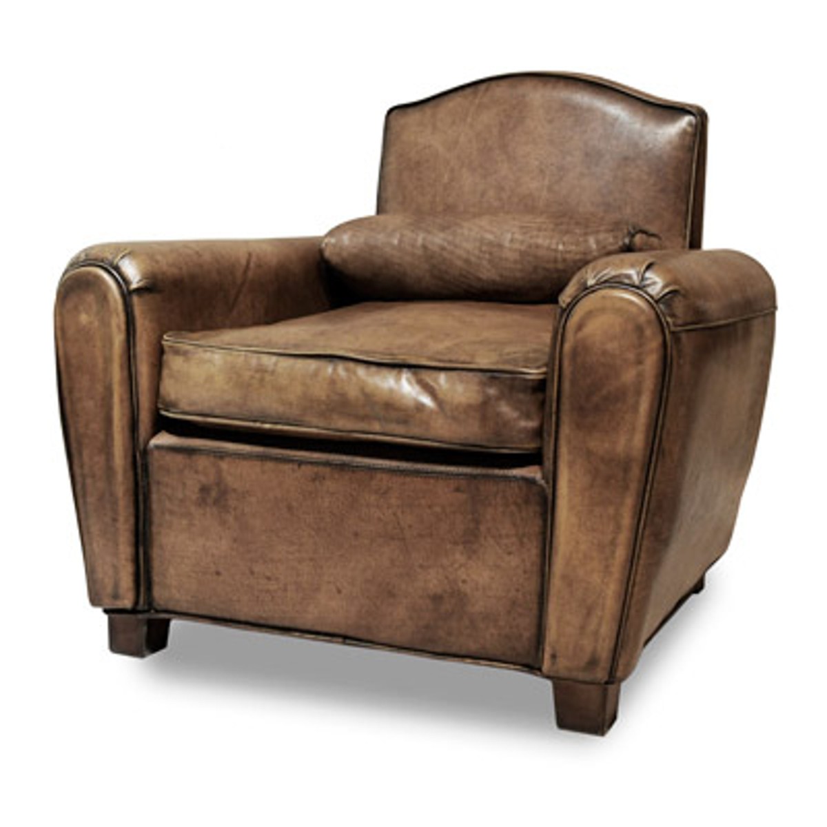 Poltrona da salotto in pelle di bufalo di lusso Casa Padrino Tan - Chaise longue - Vintage Poltrona da salotto in pelle di bufalo di lusso Casa Padrino Tan - Chaise longue - Vintage