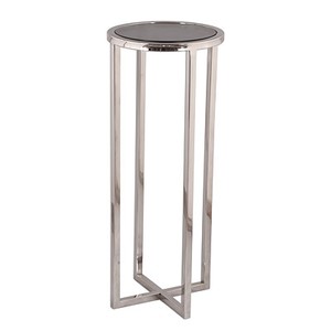 Tavolino di design di Casa Padrino argento 30 x 30 x altezza 75 cm - Tavolo di design Tavolino di design di Casa Padrino argento 30 x 30 x altezza 75 cm - Tavolo di design
