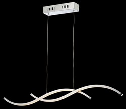 Casa Padrino Luxury LED Pendant Light Silver 70 x H. 6.8 cm - Modern Designer Ceiling Lamp