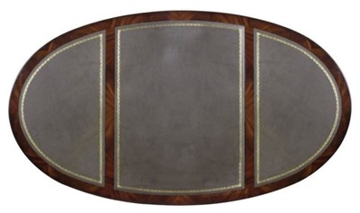 Casa Padrino Luxus Partner Schreibtisch Braun / Grün 180 x 102 x H. 76 cm - Mahagoni Doppel Schreibtisch mit 18 Schubladen