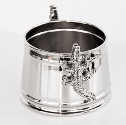Hauteur de support de bouteille de vin de table de Casa Padrino avec alligator - refroidisseur de vin plaqué wine stand bouteilles de vin refroidisseur porte-bouteille de vin Hauteur de support de bouteille de vin de table de Casa Padrino avec alligator - refroidisseur de vin plaqué wine stand bouteilles de vin refroidisseur porte-bouteille de vin