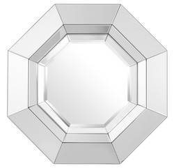 Casa Padrino miroir / miroir mural de luxe 68 x H. 68 cm - Collection de Luxe
