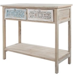 casa padrino landhausstil tannenholz konsole konsolentisch hotel wohnzimmer deko accessoires möbel  