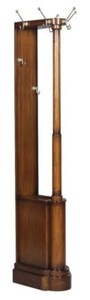 Casa Padrino porte-manteaux en acajou de luxe marron 35 x 52 x H. 192 cm - Mobilier Hotel & Restaurant