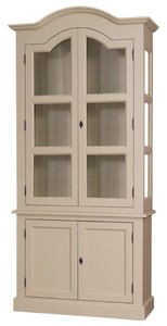 Casa Padrino meuble de salon de style country avec 4 portes beige 104 x 39 x H. 220 cm - Meubles de Salon