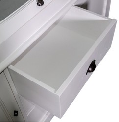 Casa Padrino armario de cocina / gabinete de cocina estilo country blanco 163 x 50 x H. 226 cm - Muebles de Estilo Country 