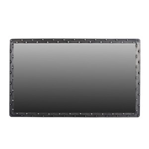 Espejo de pared de diseño Casa Padrino plateado 152 x 7 x H.92cm - espejo de salón Espejo de pared de diseño Casa Padrino plateado 152 x 7 x H.92cm - espejo de salón