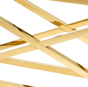 Casa Padrino Luxus Konsole / Konsolentisch Gold 150 x 45 x H. 77 cm - Hotel Möbel