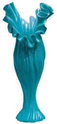 Casa Padrino vase à fleurs design bleu B. 33 cm hauteur 81 cm - Dekovase Casa Padrino vase à fleurs design bleu B. 33 cm hauteur 81 cm - Dekovase