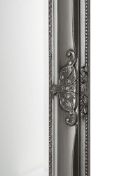 Casa Padrino Specchio barocco in argento con bellissimi ornamenti antichi H. 162 cm - Fatto a mano