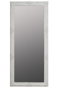 Casa Padrino Baroque Miroir Blanc avec de beaux ornements antiques H. 162 cm - Handmade Casa Padrino Baroque Miroir Blanc avec de beaux ornements antiques H. 162 cm - Handmade