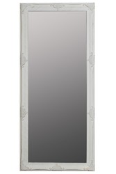 Espejo barroco Casa Padrino Blanco con hermosos adornos antiguos H. 162 cm - Hecho a mano