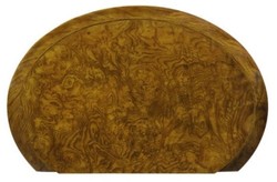 Casa Padrino cassettone Art Nouveau di lusso con anta marrone chiaro 62 x 39 x H. 145 cm - Arredo Barocco e Art Nouveau