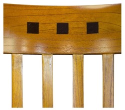 Casa Padrino chaise de bureau pivotante avec accoudoirs en brun clair / blanc 62 x 53 x H. 86 cm - Chaise de Bureau de Luxe