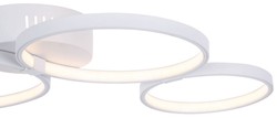 Casa Padrino ceiling and wall lamp white 74 x 44 x H. 7 cm - Modern LED Light