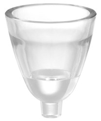 Casa Padrino paralume portacandele tealight in vetro trasparente Ø 15 x H. 12,5 cm - Accessori di Lusso