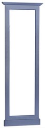 Casa Padrino Country Style Mirror Frame Blue 65 x 8 x H. 195 cm - Country Style Furniture