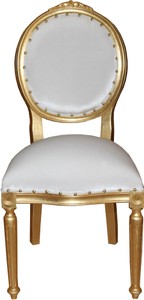 Casa Padrino Barock Luxus Esszimmer Stuhl Luxury Baroque Dining Chair Weiß Gold White Golden Furniture Interior Velvet Samt Samtstoff Casa Padrino Barock Luxus Esszimmer Stuhl Luxury Baroque Dining Chair Weiß Gold White Golden Furniture Interior Velvet Samt Samtstoff