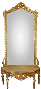 kosmetikeinrichtung, konsole spiegel, barock konsole, barock spiegel, barock schminktisch spiegelkonsole, schminktisch,friesiertisch,frisiertisch, schminkkonsole,schminkspiegel,