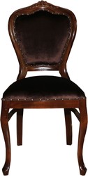 Casa Padrino Barock Luxus Esszimmer Stuhl Braun Samt Samtstoff Möbel Interio Furniture Baroque Chair Chairs Casa Padrino Barock Luxus Esszimmer Stuhl Braun Samt Samtstoff Möbel Interio Furniture Baroque Chair Chairs