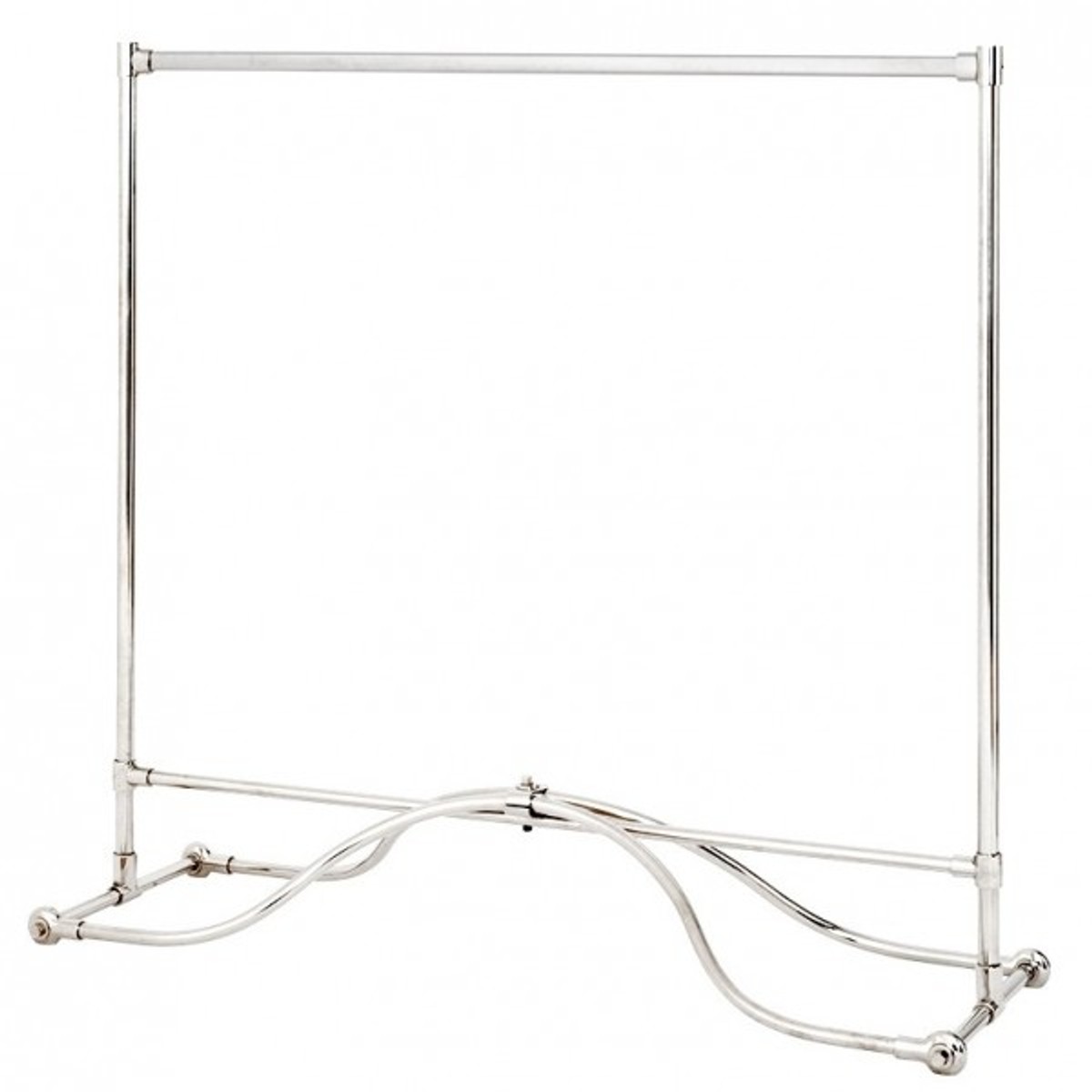 Casa Padrino luxury clothes rail stainless steel plated - clothes rack coat rack coat rack - store equipment Casa Padrino luxury clothes rail stainless steel plated - clothes rack coat rack coat rack - store equipment