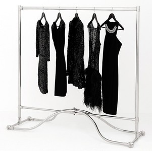 Casa Padrino Perchero de Lujo de Acero Inoxidable Niquelado Cromado, Altura 145 cm, Anchura 150 cm, Profundidad 53 cm Casa Padrino Perchero de Lujo de Acero Inoxidable Niquelado Cromado, Altura 145 cm, Anchura 150 cm, Profundidad 53 cm