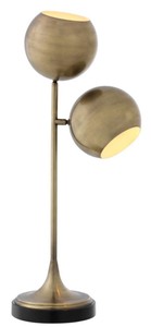 casa padrino luxus designer wohnzimmer hotel restaurant club bar büro tischleuchte tischlampe kristallglas deko accessoires möbel