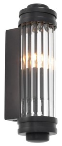 Casa Padrino applique murale en bronze 7 x 10 x H. 26 cm - Hotel & Restaurant Lamp