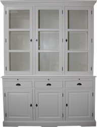 Mobile da cucina stile country Casa Padrino bianco 167 x 51 x H. 219 cm - Mobile da cucina 2 pezzi Mobile da cucina stile country Casa Padrino bianco 167 x 51 x H. 219 cm - Mobile da cucina 2 pezzi
