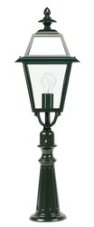 Casa Padrino lampada da giardino / lanterna da giardino - Vari Colori - 25 x 25 x H. 74 cm - Lampada da Esterno Nostalgica