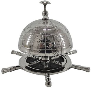 Casa Padrino luxe déco seafarer table cloche argent Ø 18 x H. 12 cm - Accessoires d'Hôtel