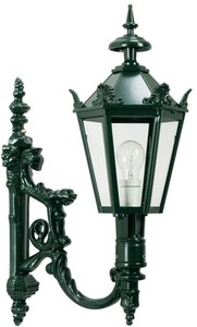 Casa Padrino Baroque Jardin Terrasses Balcon d'Entrée Applique Murale Extérieure / Lanterne Extérieure 35 x 73 x H. 95 cm - Différentes Couleurs - Précieuses et Somptueuses