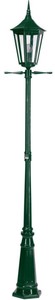 Casa Padrino Art Nouveau Lampadaire Extérieur 40 x 28 x H. 228 cm - Différentes Couleurs - Lanterne de Jardin d'Entrée de Luxe