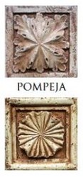 Casa Padrino baroque artificial stone pillar / flower column 23 x 23 x H. 73 cm - Various Colors - Antique Style Garden Pillar