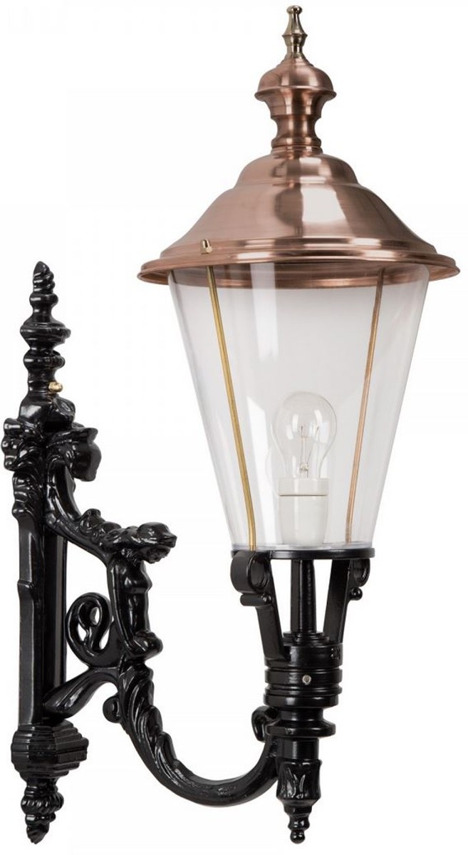 Casa Padrino Jugendstil Außenwandleuchte 29 x 45 x H. 74 cm - Verschiedene Farben - Außenbeleuchtung